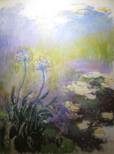 Agapanthus by Claude Monet
